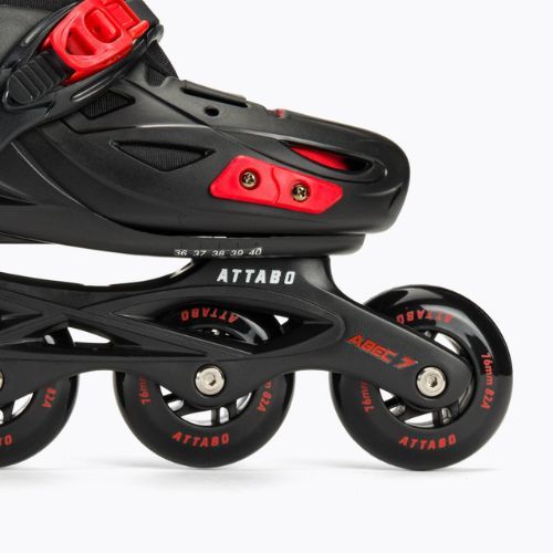 Kinder-Rollschuhe ATTABO APX schwarz