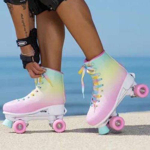 Damen Rollschuhe ATTABO Aquatica multicolor