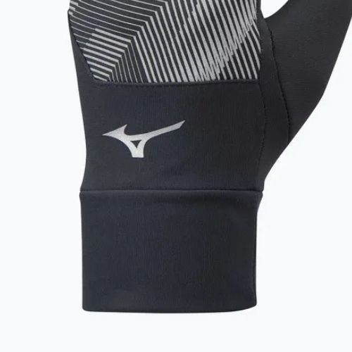 Mizuno Windproof Laufhandschuhe schwarz/schwarz