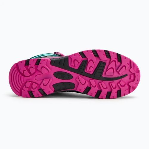 CMP Rigel Mid See / rosa fluo Junior Trekkingschuhe