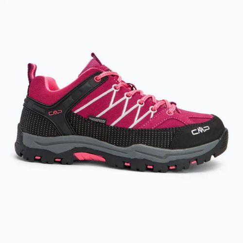 CMP Junior Stiefel Rigel Low Wp beere / rosa fluo
