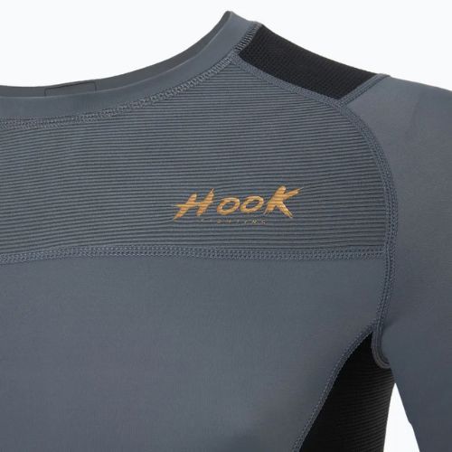 Rashguard Herren HOOK FIGHTING Base Schwarz