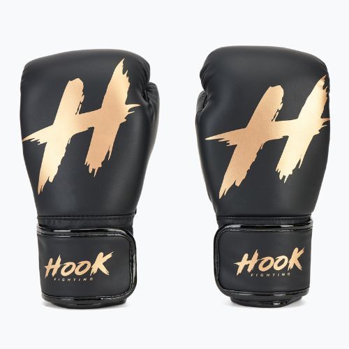 Boxhandschuhe HOOK FIGHTING Ready To Spar Schwarz