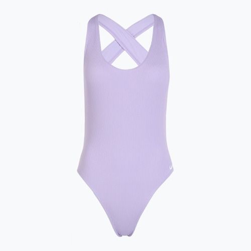 Nike Elevated Essential Crossback Hortensien Damen-Badeanzug