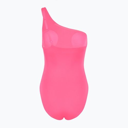 Einteiliger Damen-Badeanzug Nike Essential Asymmetrical hyper pink