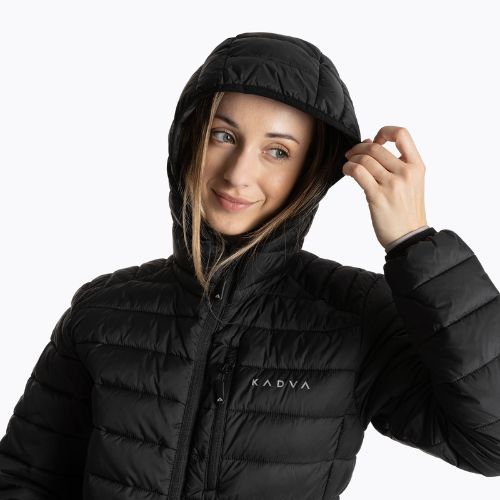 Damen gefütterte Jacke KADVA Canyon schwarz