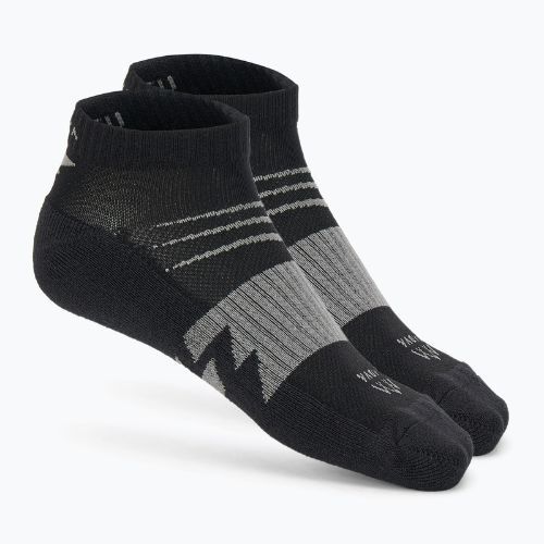 KADVA Stride Coolmax Low Cut Socken 2 Paar schwarz