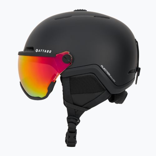Skihelm ATTABO Avens 2.0 Visor black