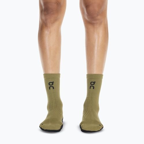 Socken On Trail High 2 pairs olive/eclise