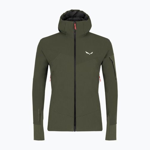 Herren-Softshelljacke Salewa Agner DST dark olive/0910