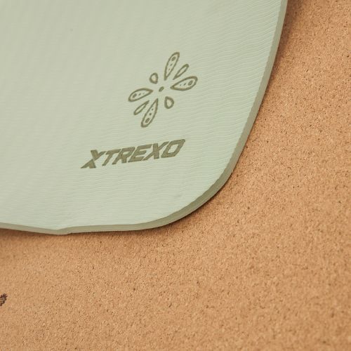 Yogamatte XTREXO Kork 6 mm natürlich