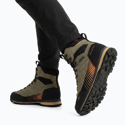 Herren-Trekkingschuhe KADVA Nevra Mid WP grün