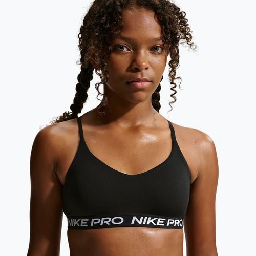 Mädchen-BH Nike Pro Indy schwarz