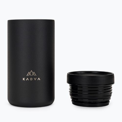Thermobecher KADVA 360 DrinkRing 350 ml schwarz
