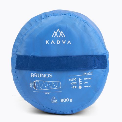 Kinder-Schlafsack KADVA Brunos blau