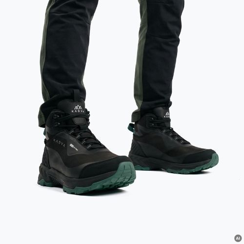 Herren-Winterstiefel KADVA ROCKY MID WP SOFTSHELL schwarz