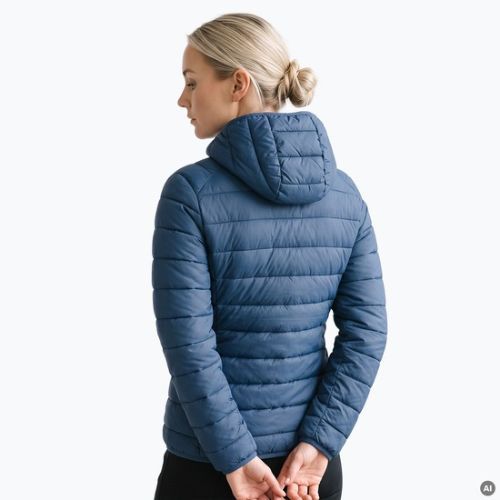 Damen gefütterte Jacke KADVA Canyon Blau