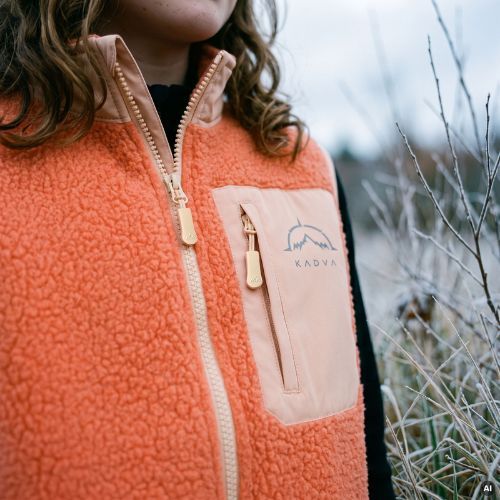 Kinderweste KADVA RODVIK VEST orange