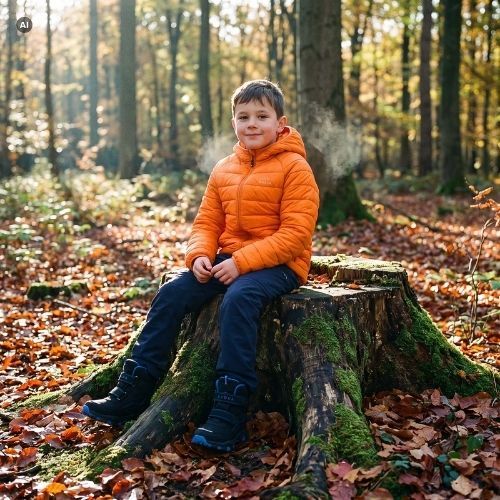 Kinderjacke KADVA Litey JR Orange