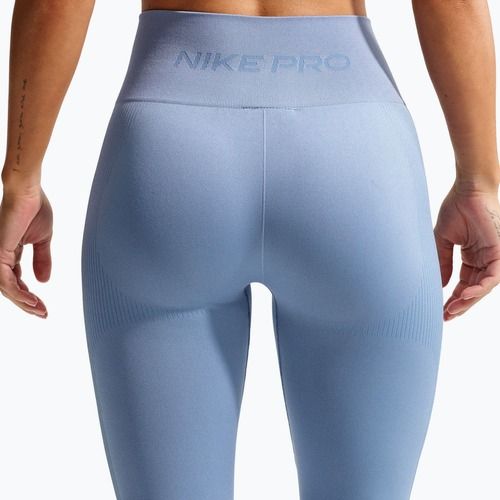 Damenleggings Nike Pro Seamless work blue