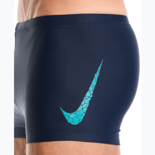 Badehose Nike Logo Graphic Square Leg energy