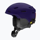 Skihelm Smith Descend Mips matte deep plum black