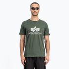 Alpha Industries Herren T-Shirt Basic dunkeloliv