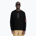 Herren Alpha Industries Reflective Print Pullover schwarz