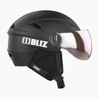 Skihelm Bliz Strike Visor matte black/ orange silver mirror