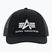 Herren Alpha Industries Basic Trucker Baseballkappe schwarz