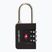 Vorhängeschloss Samsonite Combiblock 3 Dial TSA black