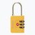 Vorhängeschloss Samsonite Combiblock 3 Dial TSA yellow