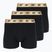 Herrenboxershorts CR7 Basic Trunk 3er-Pack black