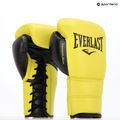 Boxhandschuhe Everlast Powerlock 2 Laced Pro Training neon yellow 14