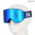 Skibrille Bliz Flow matte blue/brown/blue multi 7