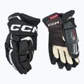 CCM JetSpeed Eishockeyhandschuhe FT6 Pro SR schwarz/weiss 3