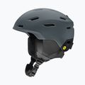 Skihelm Smith Descend MIPS matte slate/black 10