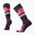 Skisocken Damen Smartwool Ski Targeted Cushion Pattern OTC purple iris