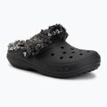 Badelatschen Crocs Classic Fleece Lined black