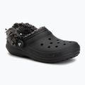 Badelatschen Crocs Classic Fleece Lined black 2