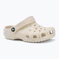 Kinder-Flip-Flops Crocs Classic Glow Paint Splatter summit white/multi