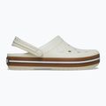 Kinder-Badelatschen Crocs Crocband Gum summit white 10