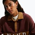 Damenpullover Nike Studio Fleece Medium Weight mystic dates/light british tan/sail 5