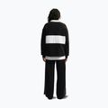 Damenpullover Nike Studio Fleece Medium Weight total black/sail/sail 3