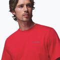 Herren T-Shirt Columbia CSC Basic Logo Back Tee mountain red/linework c badge 4