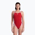 Badeanzug Damen arena Icons Super Fly Back Solid red / white 4