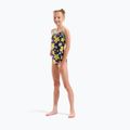 Kinder Badeanzug arena Spring Lightdrop Back plum multi/water 6