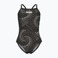 Kinder Badeanzug arena Fireflow Lightdrop Back black/team black