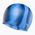 Schwimmkappe TYR Multi-Color Silicone blue/multi