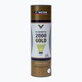 Badminton-Schläger VICTOR Nylon Shuttle 2000 medium 6 Stk. gelb 2